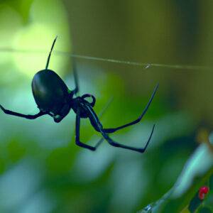 Black widow spider